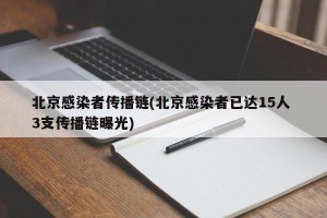 北京感染者传播链(北京感染者已达15人 3支传播链曝光)