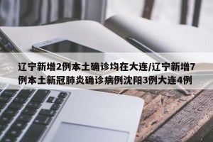 辽宁新增2例本土确诊均在大连/辽宁新增7例本土新冠肺炎确诊病例沈阳3例大连4例