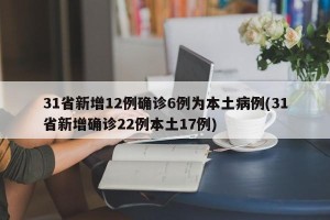 31省新增12例确诊6例为本土病例(31省新增确诊22例本土17例)